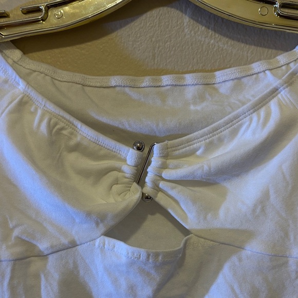 Chic White Long Sleeve Blouse - Picture 2 of 3